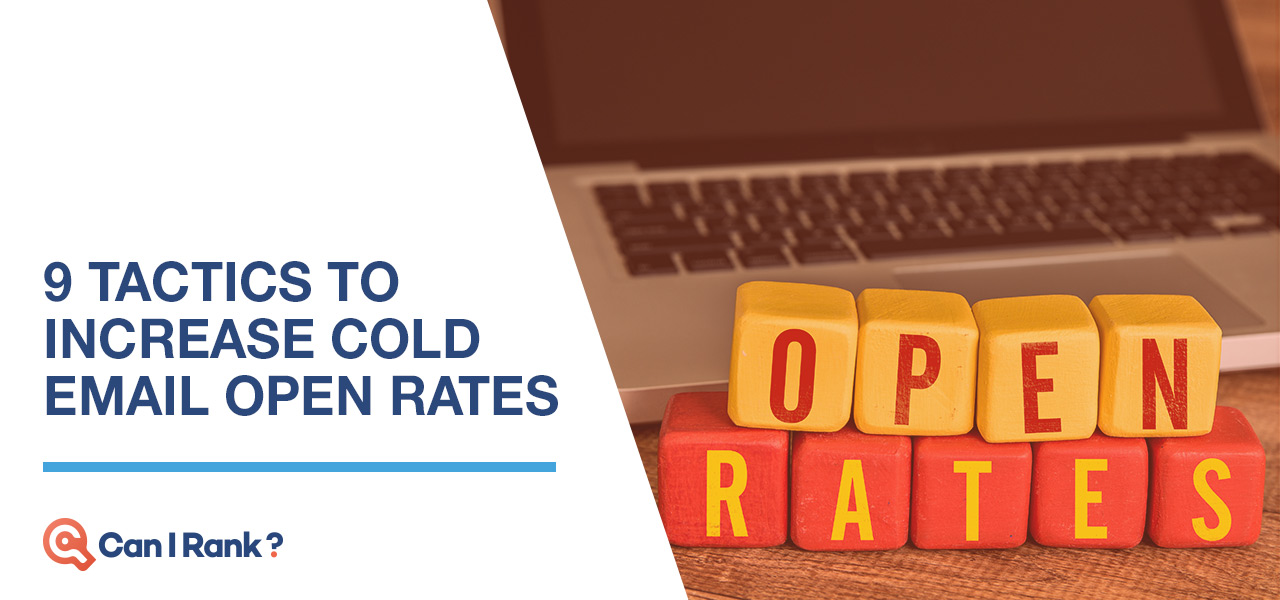cold email open rates