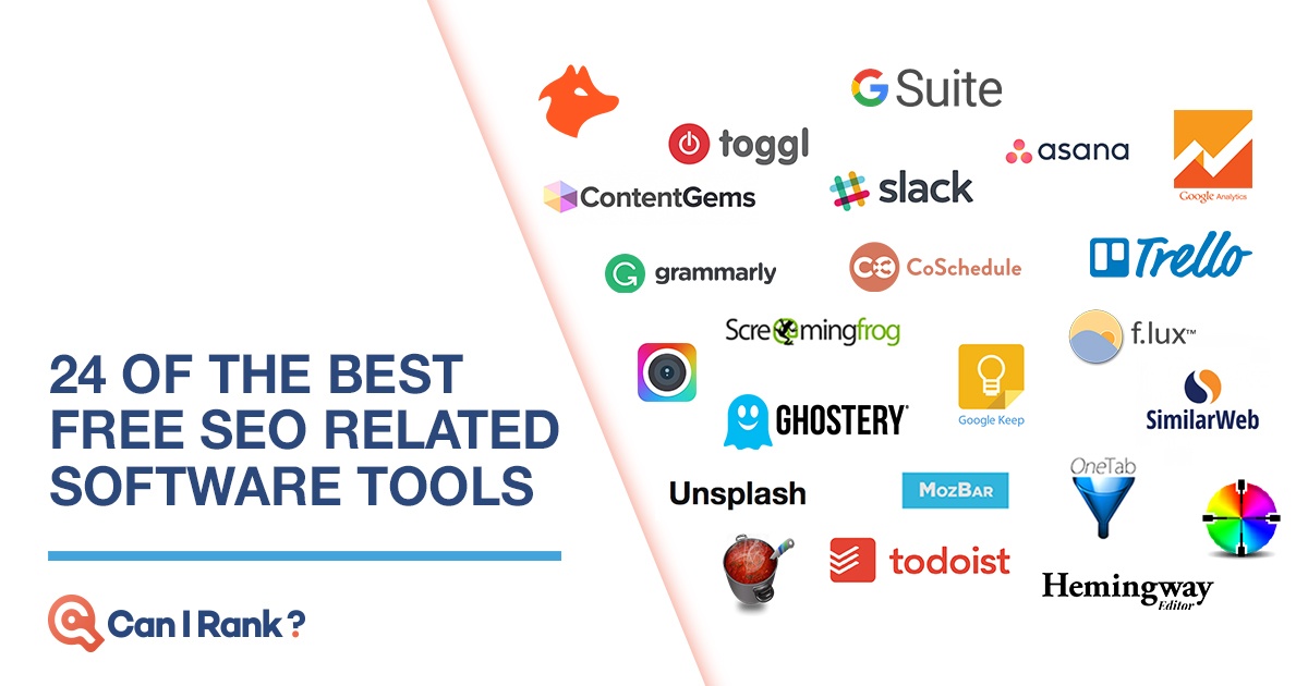 24 of the Best Free SEO Related Software Tools – CanIRank Blog