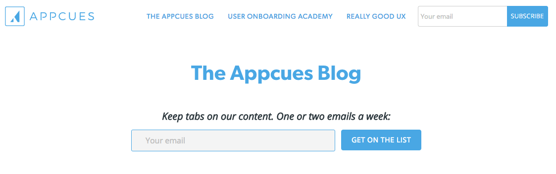 The Appcues Blog